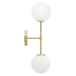 Aplique de pared GLAM GlamY Doppia – Elegancia y lujo contemporáneos 15x21x55 cm