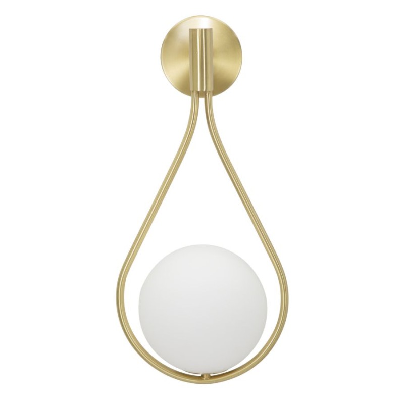 Aplique de pared GLAM GlamY Drop – Ambiente glamuroso y estilo único 24x20x52 cm