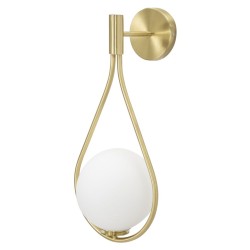 Aplique de pared GLAM GlamY Drop – Ambiente glamuroso y estilo único 24x20x52 cm