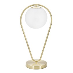 Lámpara de mesa GLAM GlamY Drop – Diseño glamuroso e iluminación elegante 25x18x50 cm