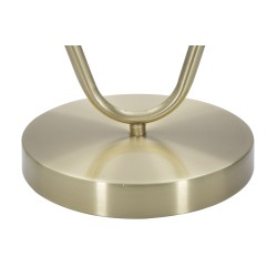 Lámpara de mesa GLAM GlamY Drop – Diseño glamuroso e iluminación elegante 25x18x50 cm