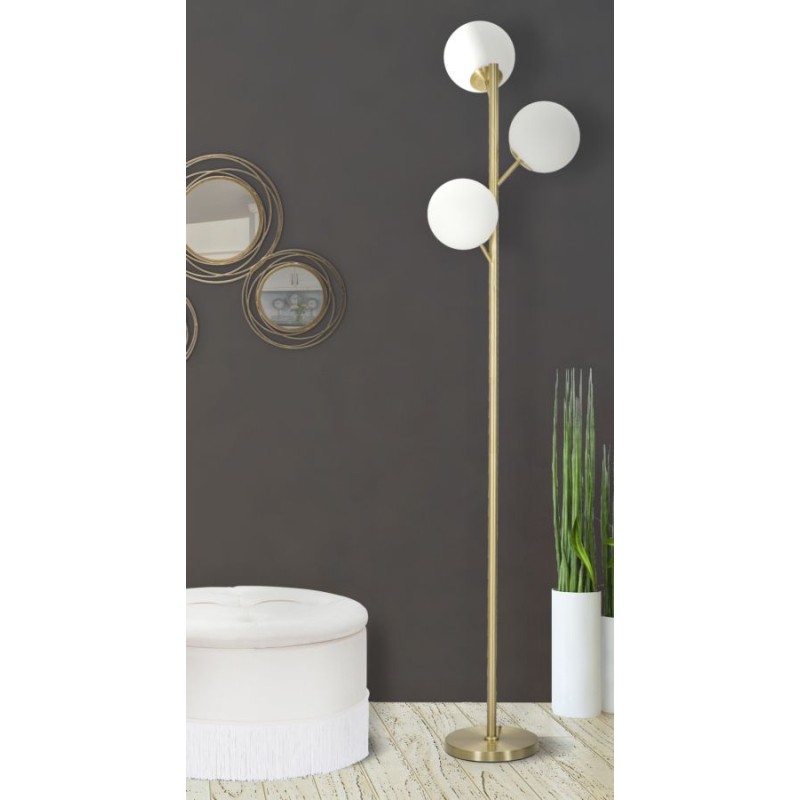 Lámpara de pie GLAM GlamY de 3 luces – Diseño moderno, refinado y elegante Ø36x190 cm