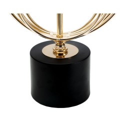 Lámpara de mesa circular GLAM – Diseño glamuroso y sofisticado Ø22,5 x 65 cm