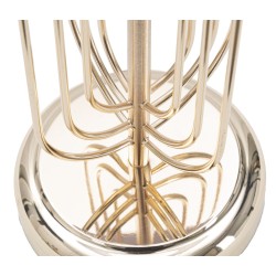 Lámpara de mesa GLAM Krista – Lujo y elegancia glamurosa Ø33x64 cm