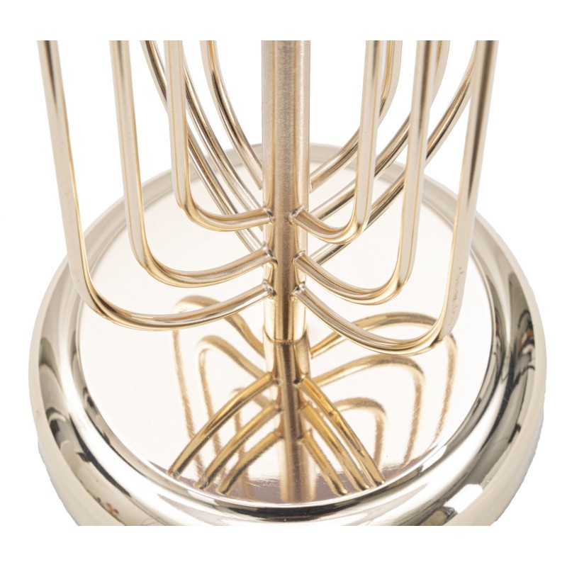 Lámpara de mesa GLAM Krista – Lujo y elegancia glamurosa Ø33x64 cm