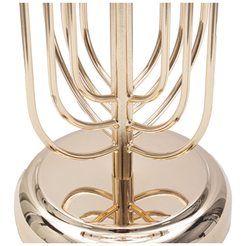 Lámpara de mesa GLAM Krista – Diseño refinado Ø28x55 cm