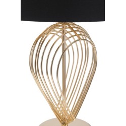 Lámpara de mesa GLAM MaxT – Estilo chic y glamuroso Ø32,5 x 53,5 cm