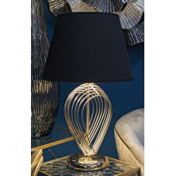 Lámpara de mesa GLAM MaxT – Estilo chic y glamuroso Ø32,5 x 53,5 cm