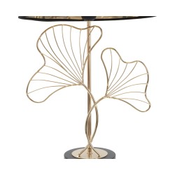 Lámpara de mesa GLAM Leaf – Ambiente natural y glamuroso Ø30x60 cm