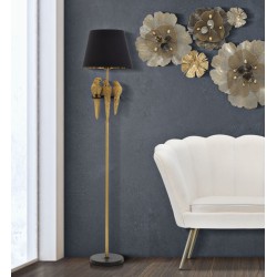 Lámpara de pie GLAM Parrot – Elegancia y glamour animal Ø37x164,5 cm