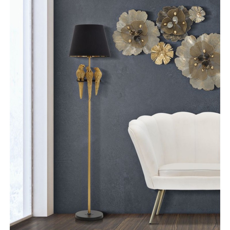 Lámpara de pie GLAM Parrot – Elegancia y glamour animal Ø37x164,5 cm