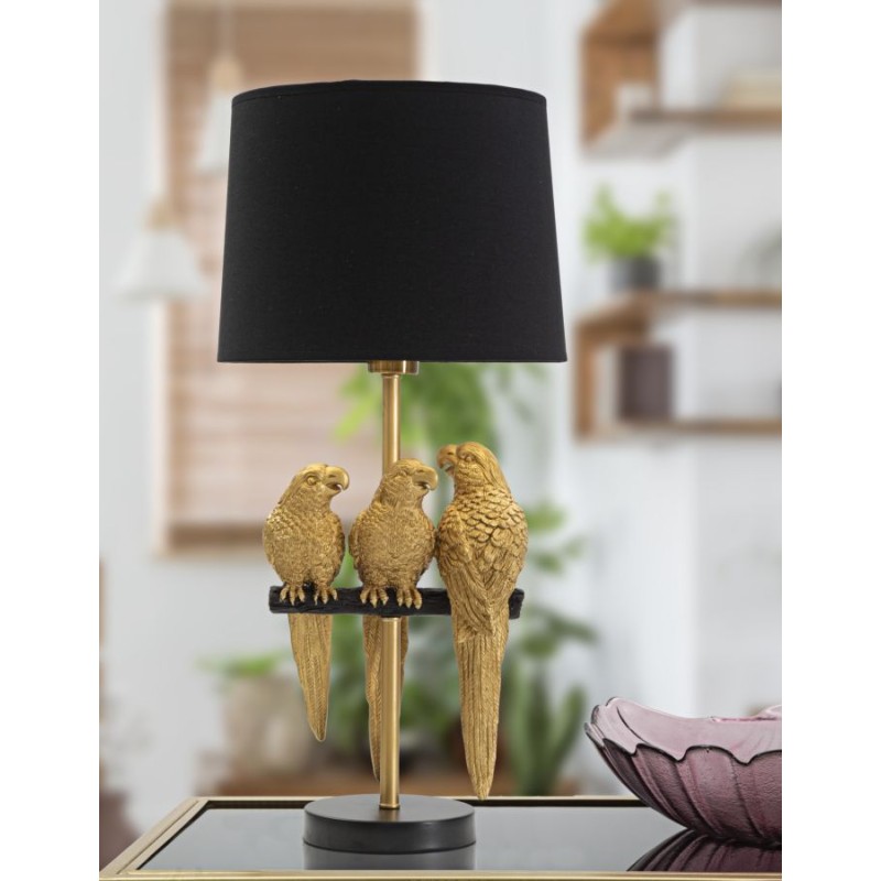 Lámpara de mesa GLAM Parrot – Diseño animal elegante Ø30x62,5 cm
