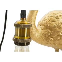 Lámpara de mesa GLAM Flamingo – Diseño exótico y glamuroso 37x19x59 cm