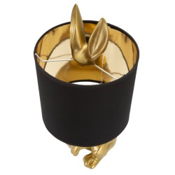 Lámpara de mesa GLAM Rabbit – Elegancia animal y luz glamurosa Ø20x43 cm