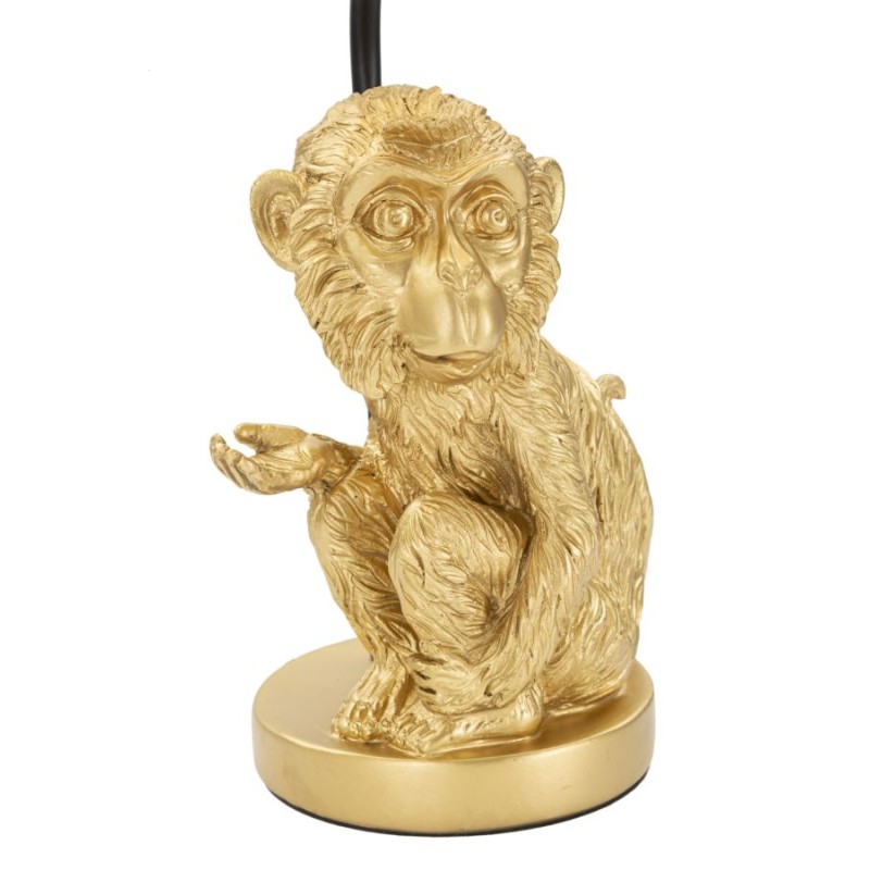 Lámpara de mesa GLAM Sit Monkey – Diseño animal y estilo glamuroso Ø20x51,5 cm