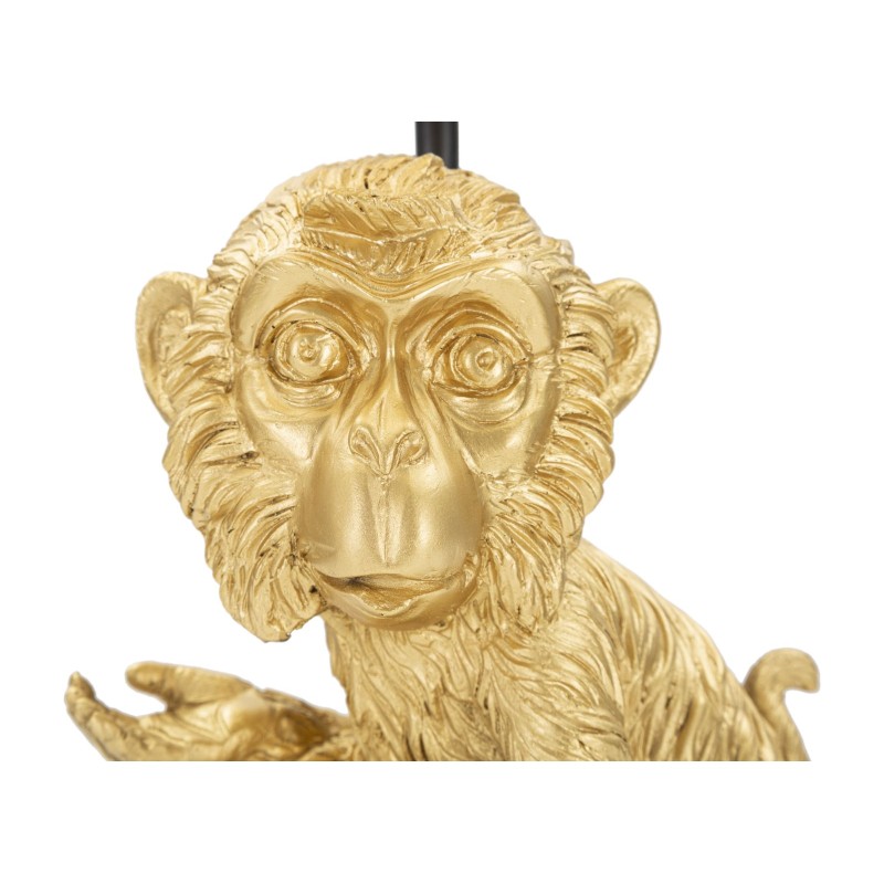 Lámpara de mesa GLAM Sit Monkey – Diseño animal y estilo glamuroso Ø20x51,5 cm