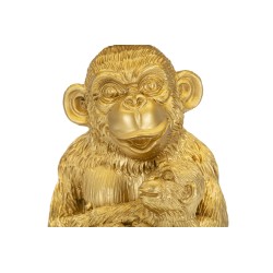 Lámpara de mesa GLAM Monkey Mum – Diseño animal chic y elegante Ø30x49 cm