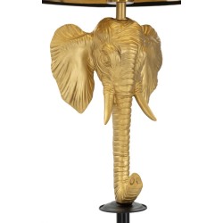 Lámpara de pie GLAM Elephant – Diseño animal glamuroso y elegante Ø37x164 cm