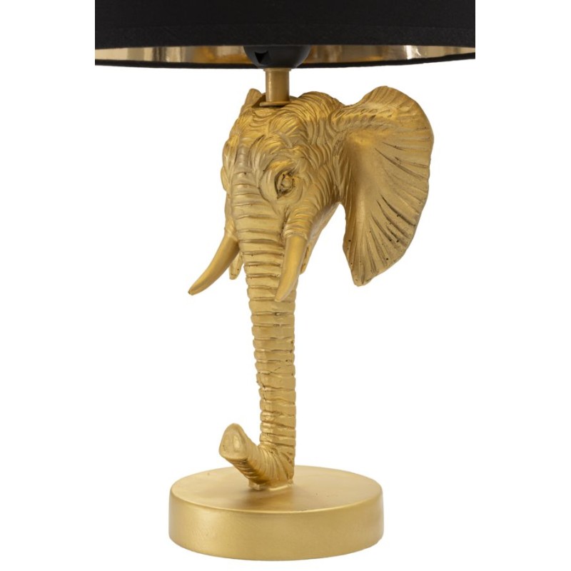 Lámpara de mesa GLAM Elephant – Estilo contemporáneo Ø25x43 cm