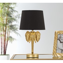Lámpara de mesa GLAM Elephant – Estilo contemporáneo Ø25x43 cm