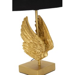 Lámpara de mesa GLAM Wings – Elegancia y glamour Ø25x45 cm