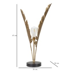 Lámpara de mesa GLAM Palm – Lujo y elegancia contemporáneos Ø26x65 cm