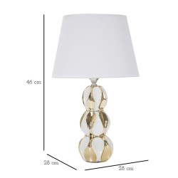 Lámpara de mesa GLAM Glam Balls – Elegancia y glamour Ø28x46 cm