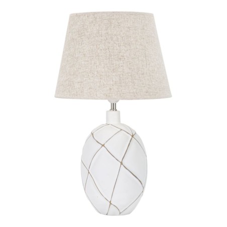 Lámpara de mesa BOHO CHICH con líneas de poliresina – Elegancia bohemia Ø35x60 cm