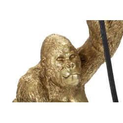 Lámpara de mesa GLAM Gorilla – Diseño lujoso y glamuroso con temática animal 22,5 x 16 x 40 cm