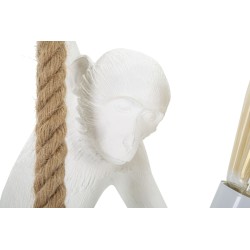 Muebles GLAM White Monkey – Estampado animal chic y diseño glamuroso Ø27x32x60 cm