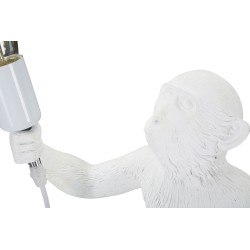 Lámpara de mesa GLAM White Monkey – Elegancia animal Ø26x34x55 cm