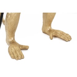 Lámpara de mesa GLAM Monkey Gold – Estilo contemporáneo y glamuroso Ø26x34x55 cm