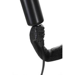 Lámpara de mesa GLAM Monkey, negra – Diseño elegante y ambiente chic Ø26x34x55 cm
