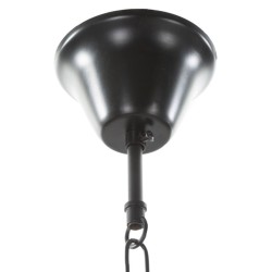 Lámpara de techo circular de cuerda – Iluminación bohemia y natural Ø 64x90 cm