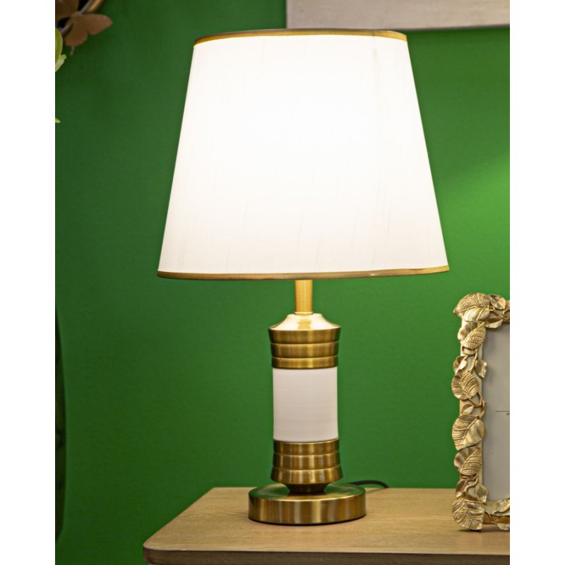 Lámpara de mesa Whity – Estilo glamuroso y contemporáneo Ø 31x52 cm