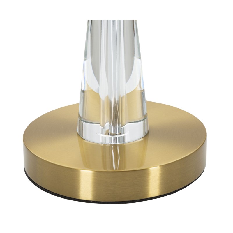 Lámpara de mesa de cristal – Elegancia glamurosa Ø 30x56 cm