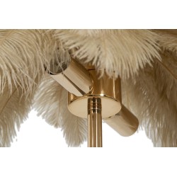 Lámpara de mesa Palm Cammello – Lujo y glamour Ø 55x60 cm