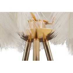 Lámpara de mesa Feather Stand – Glamurosa y elegante Ø 40x60 cm