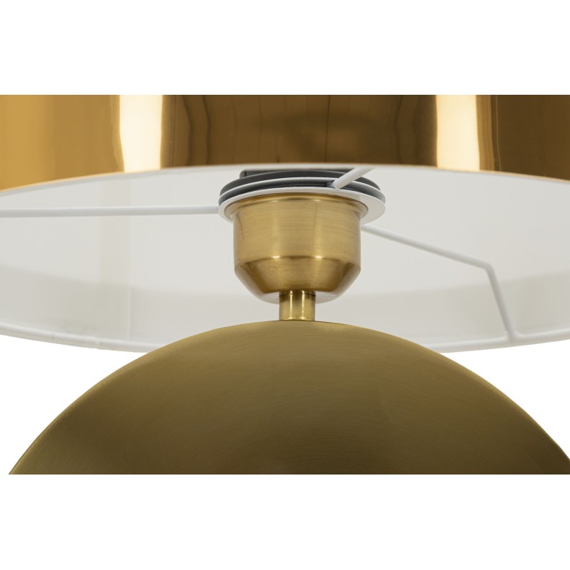 Lámpara de mesa esquinera – Estilo Glam Ø 30x53 cm