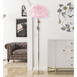 Lámpara de pie Slim Rose – Elegante y sofisticada Ø 50x165 cm
