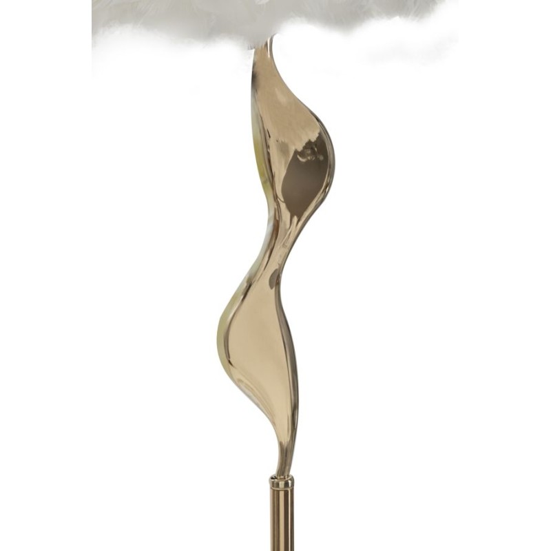 Lámpara de pie blanca delgada – Estilo minimalista Ø 50x165 cm