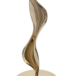 Lámpara de mesa blanca delgada – Elegancia contemporánea Ø 40x63 cm