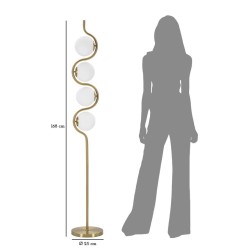 Lámpara de pie Glamy S 4 Luci – Diseño elegante Ø 25x165 cm