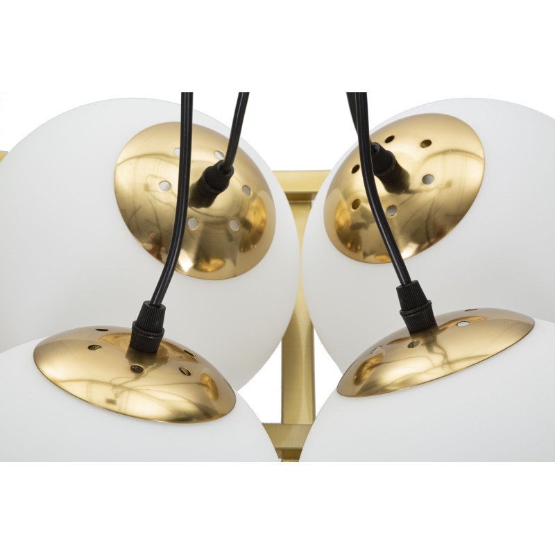 Lámpara de techo cuadrada de estilo japonés contemporáneo – 45x45x20 cm