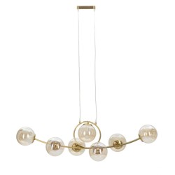 Lámpara de techo japonesa de 7 luces – Elegancia y lujo 115x30x36 cm