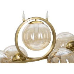 Lámpara de techo japonesa de 7 luces – Elegancia y lujo 115x30x36 cm