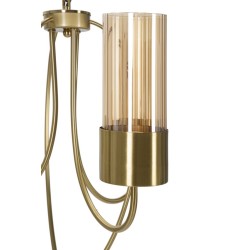 Lámpara de techo Versailles de 3 luces – Estilo glamuroso y clásico Ø 60 x 103 cm