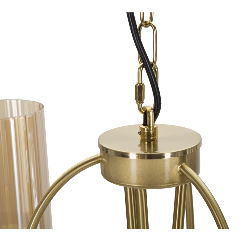 Lámpara de techo Versailles de 3 luces – Estilo glamuroso y clásico Ø 60 x 103 cm