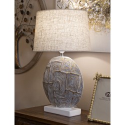 Lámpara de mesa Eclips – Diseño moderno Ø 38x64 cm