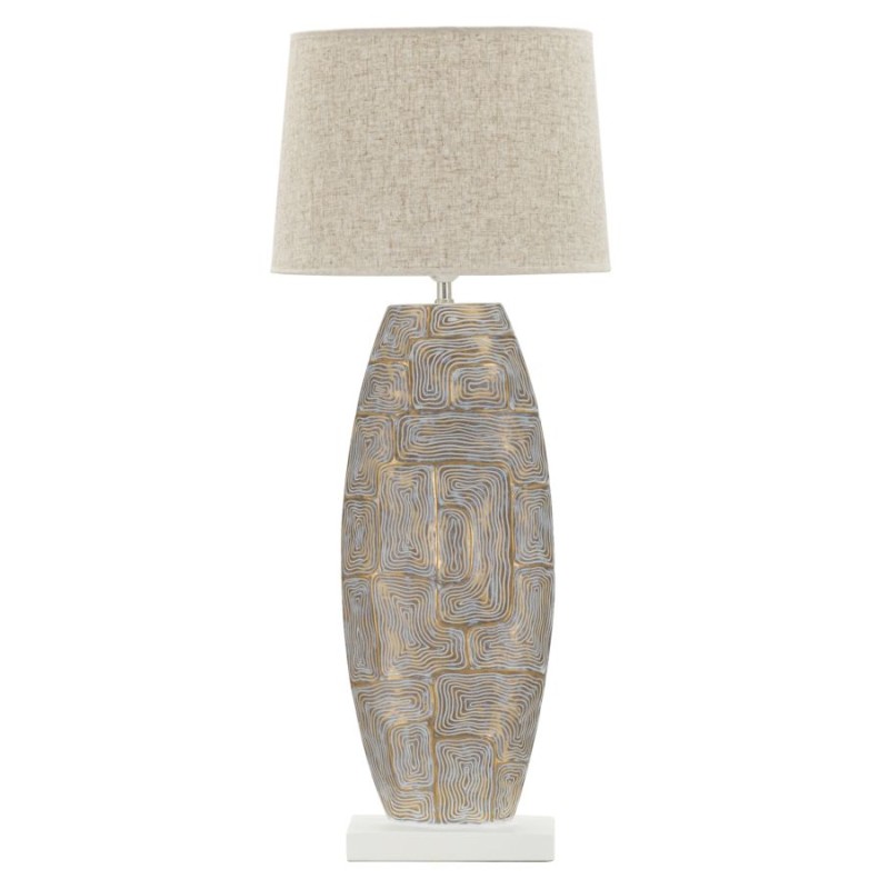 Lámpara de mesa Eclips Tower – Lujo contemporáneo Ø 38x90 cm